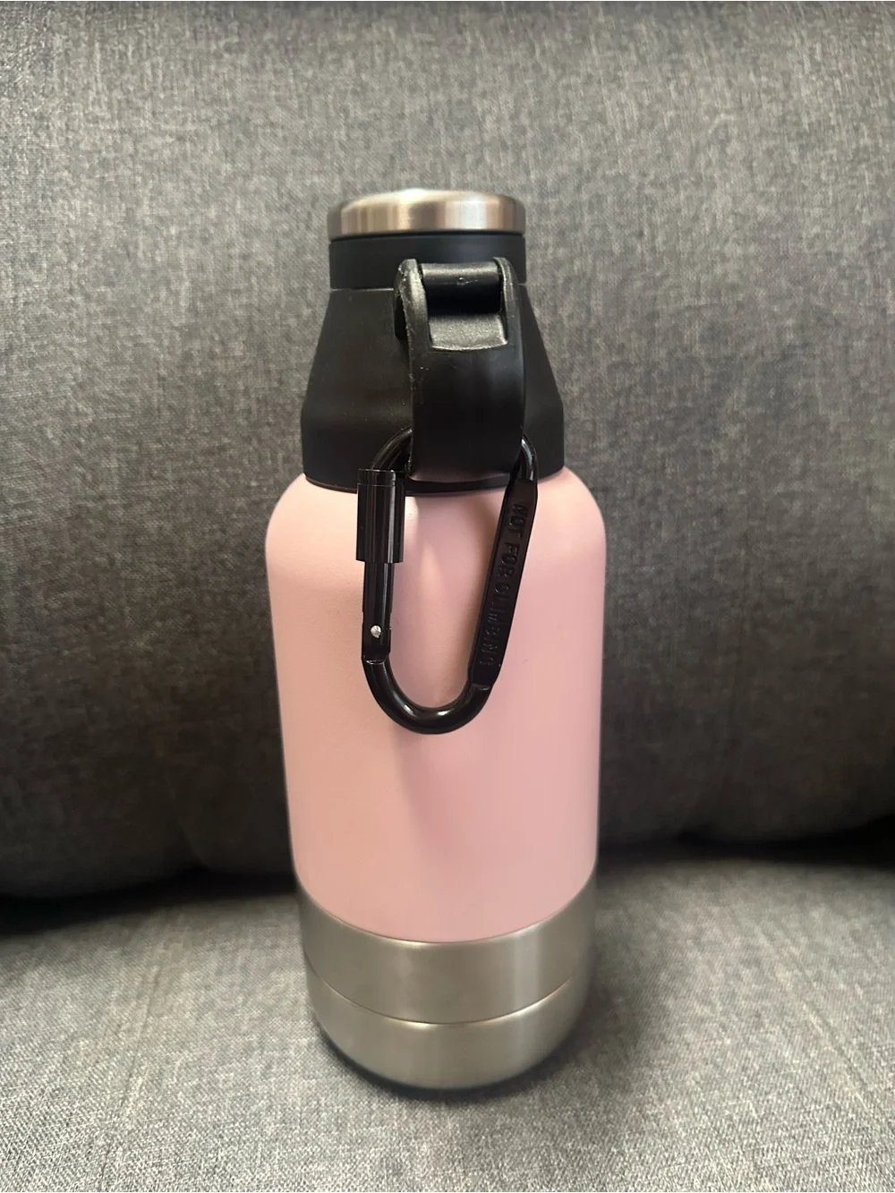 Hydrator 32oz Portable Dog Water Bottle w/Dog Bowls in Pretty Girl Pink